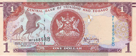 P46 Trinidad & Tobago 1 Dollar Year 2006 (2014)